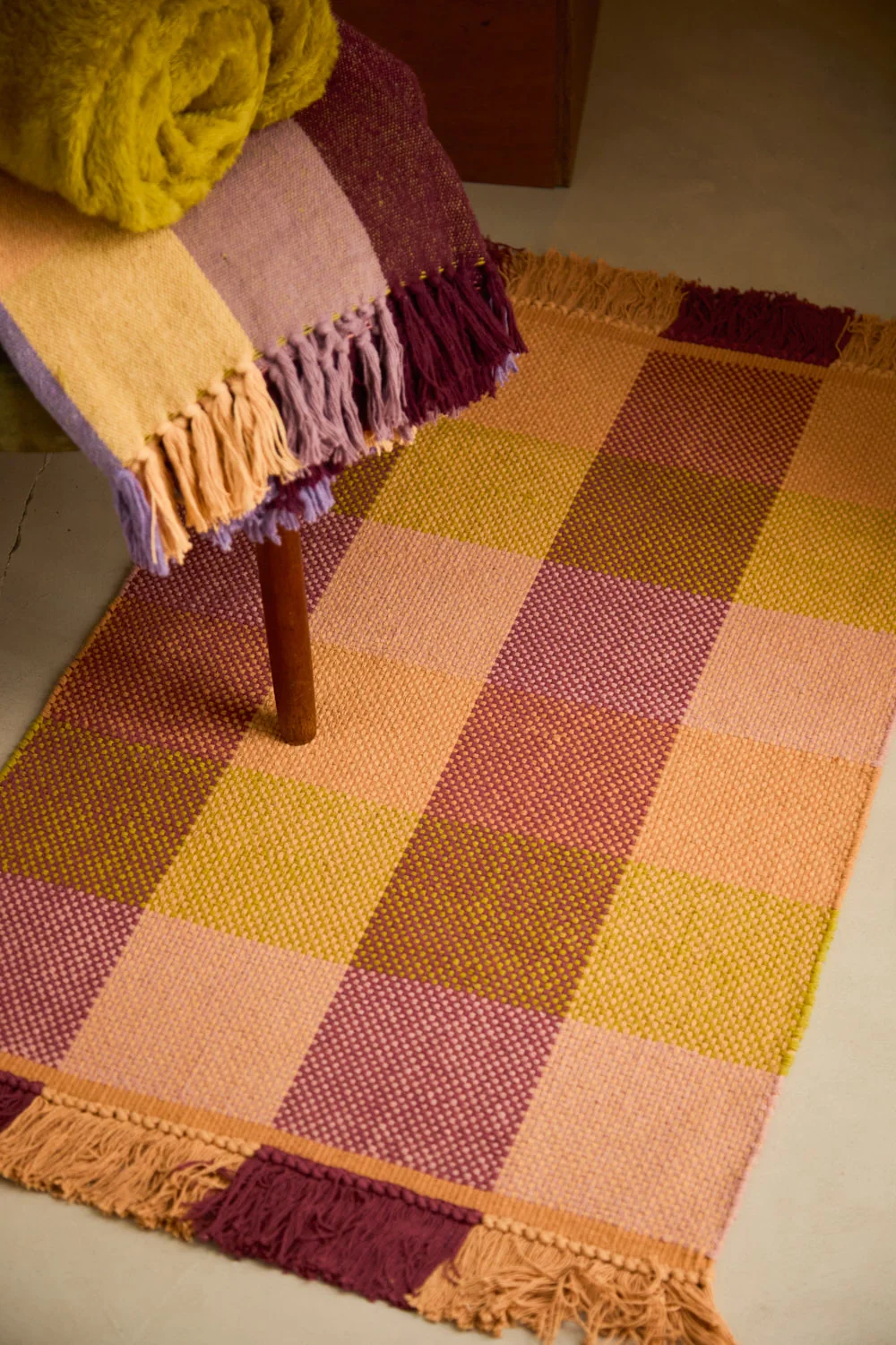 Alfombra de algodón trenzado Croma - Image 4
