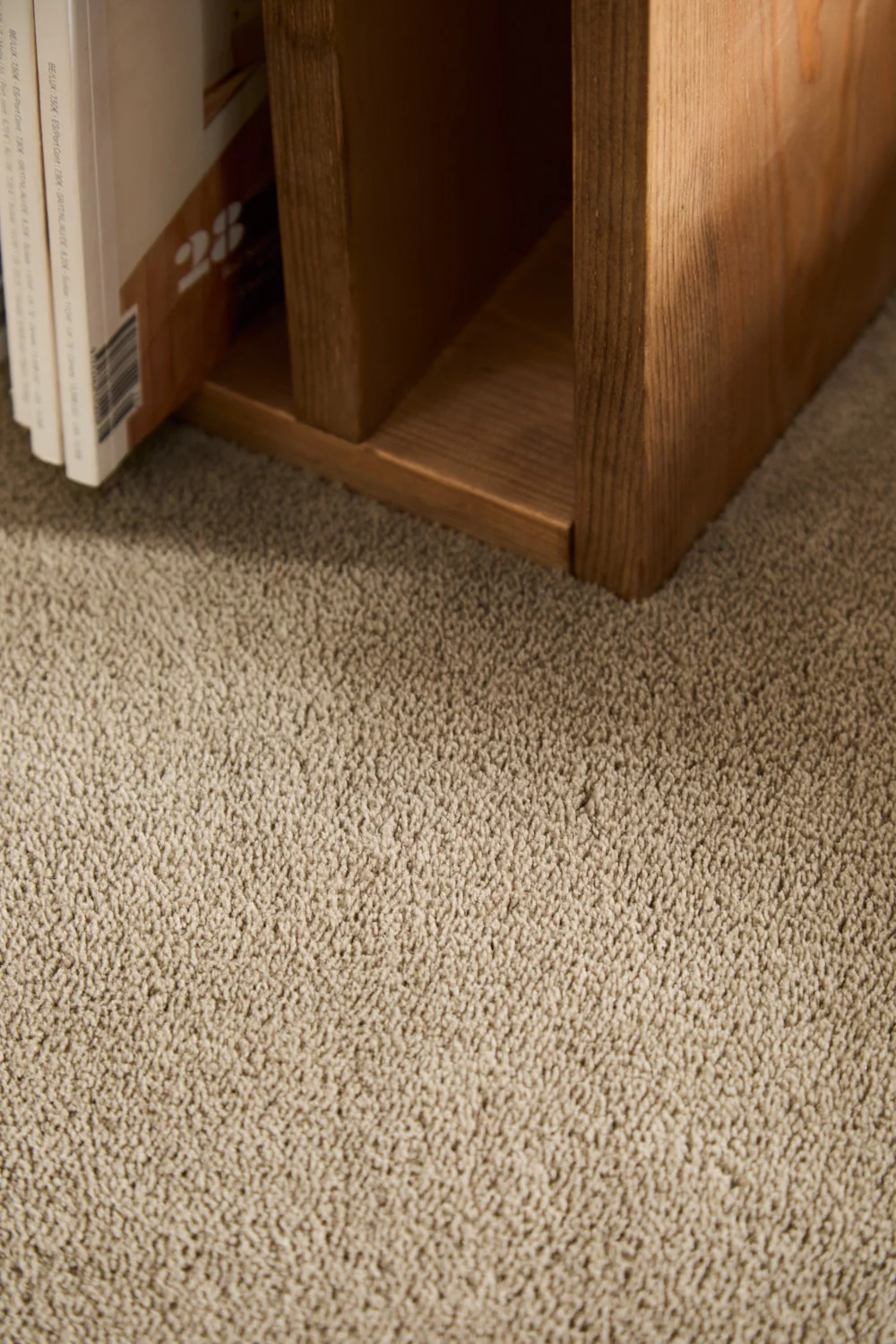 Alfombra lavable de pelo suave gris Apolo - Image 9