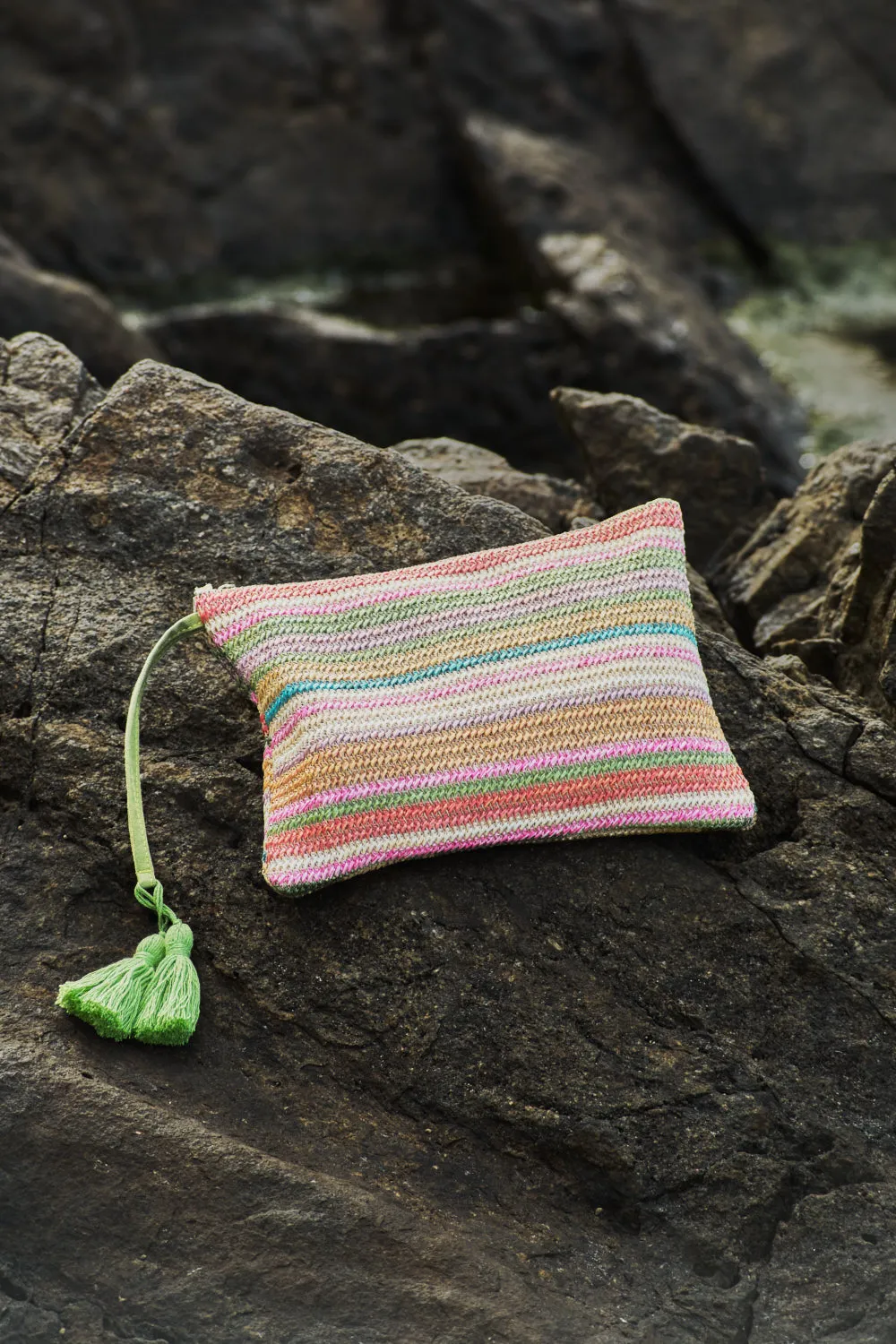 Bolso de mano trenzado Catur