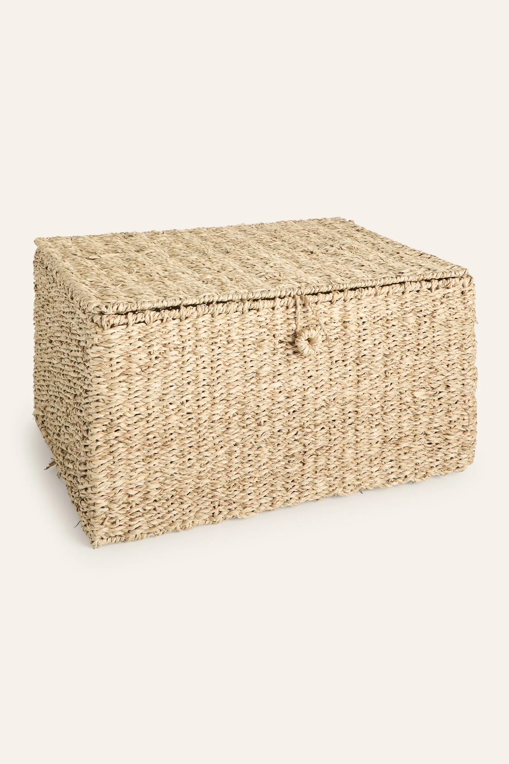 Caja artesanal de junco de mar con cierre a botón Catola - Image 17