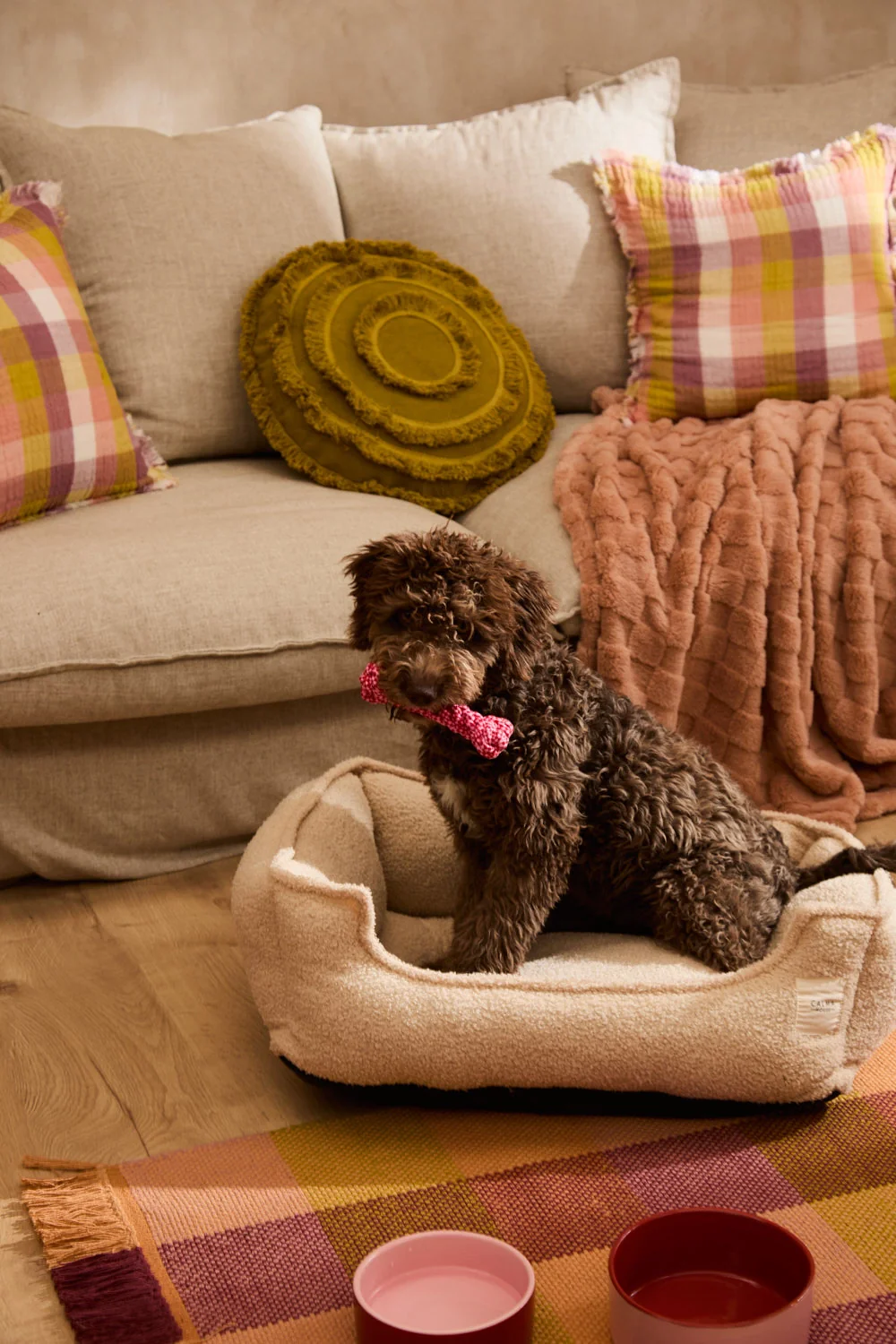 Cama desenfundable cruda para mascotas Taico - Image 15