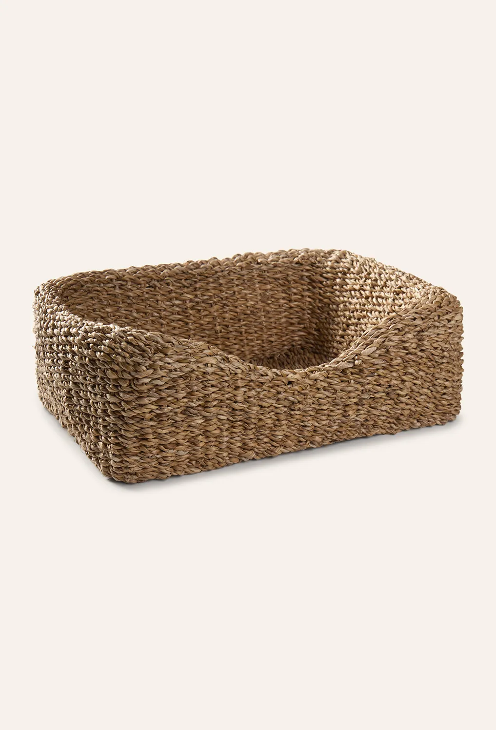Cama para mascotas de junco de mar Braid con cojín - Image 6