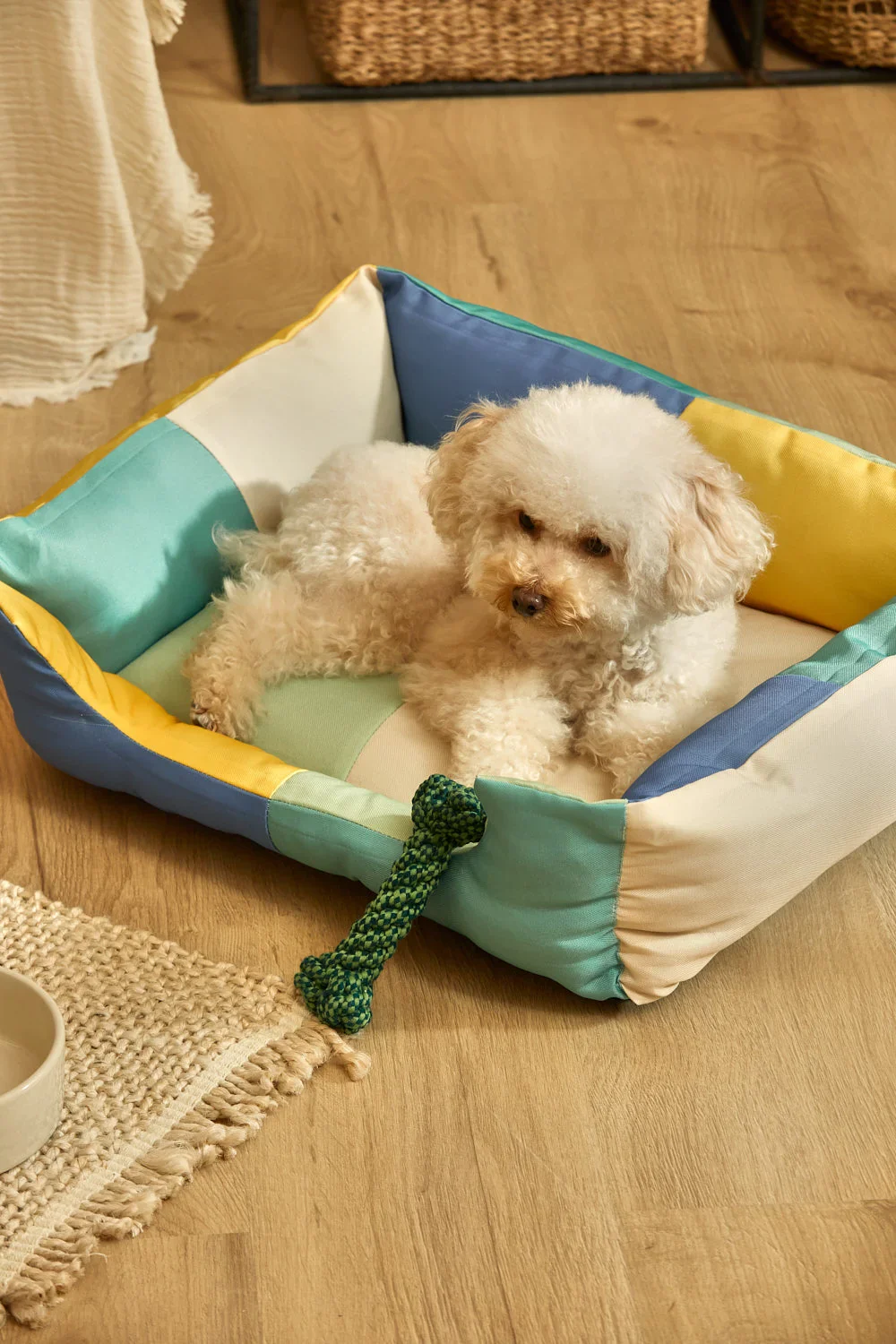 Cama turquesa para mascotas Buby - Image 7