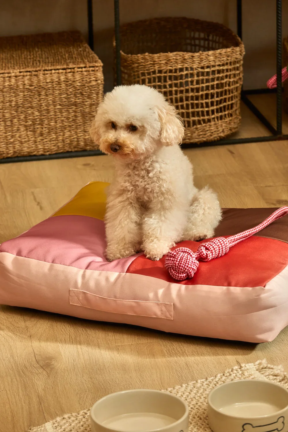 Cojín de suelo para mascotas rosa Buby - Image 7