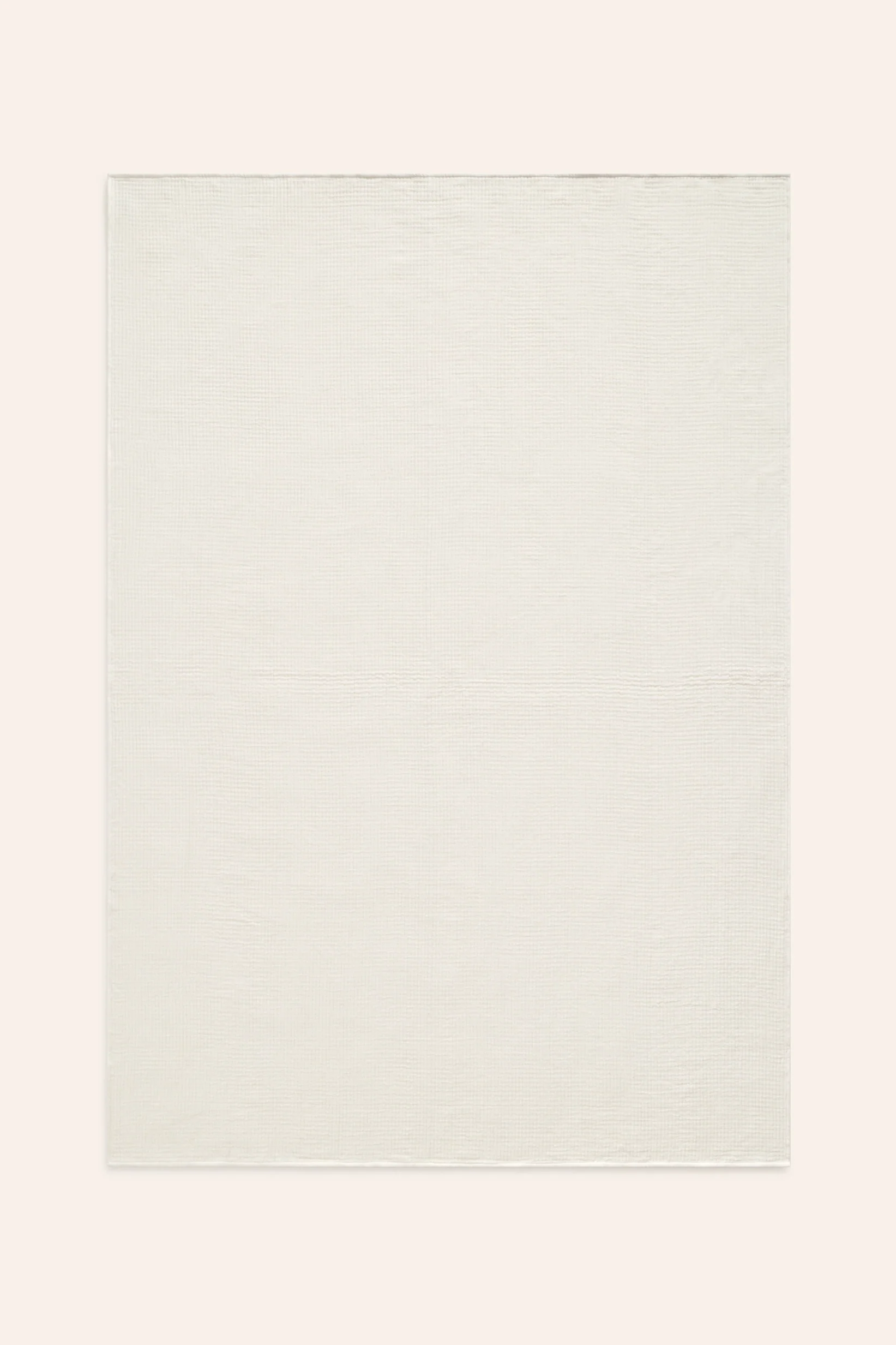 Colcha de doble capa de algodón blanco Raval - Image 6
