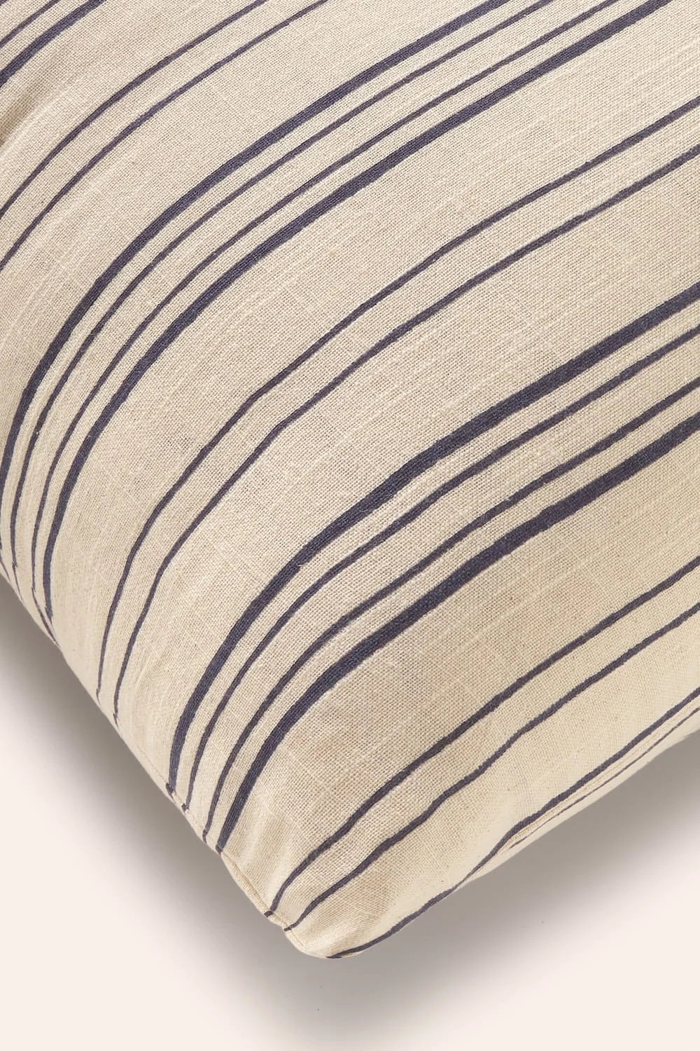 Funda de cojín de algodón a rayas Leucate - Image 11