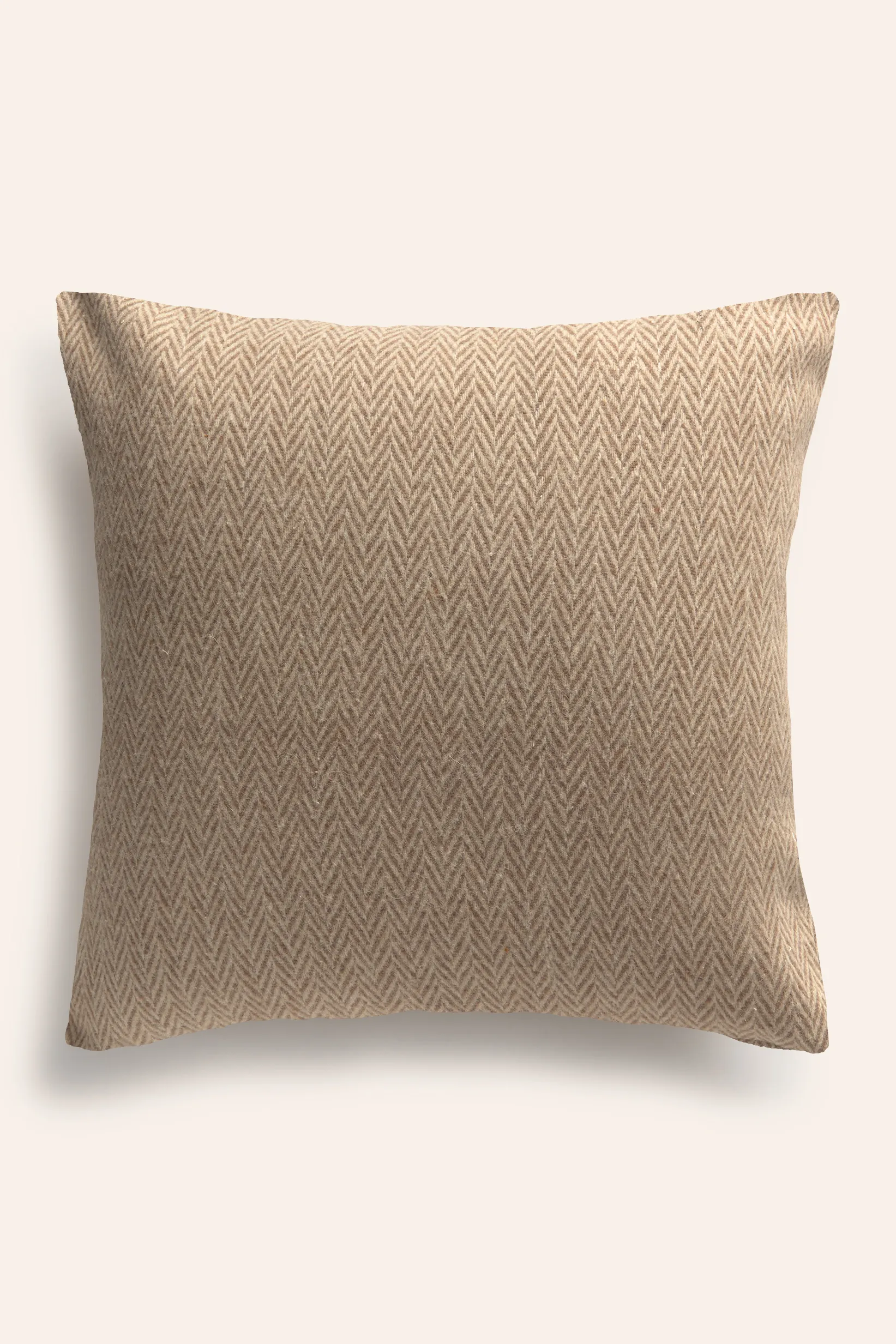 Funda de cojín de lana beige Montana - Image 7