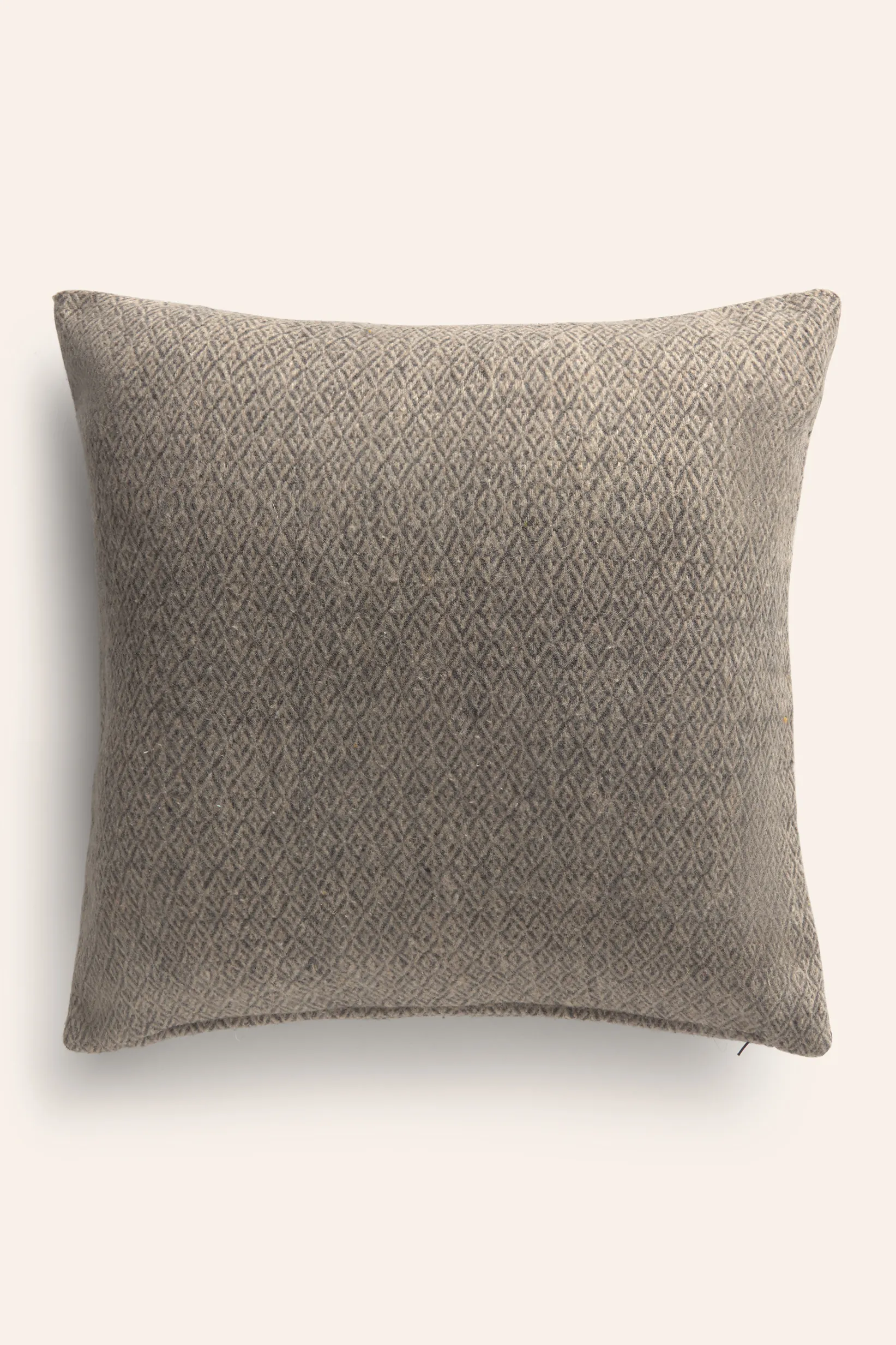 Funda de cojín de lana gris Montana - Image 7