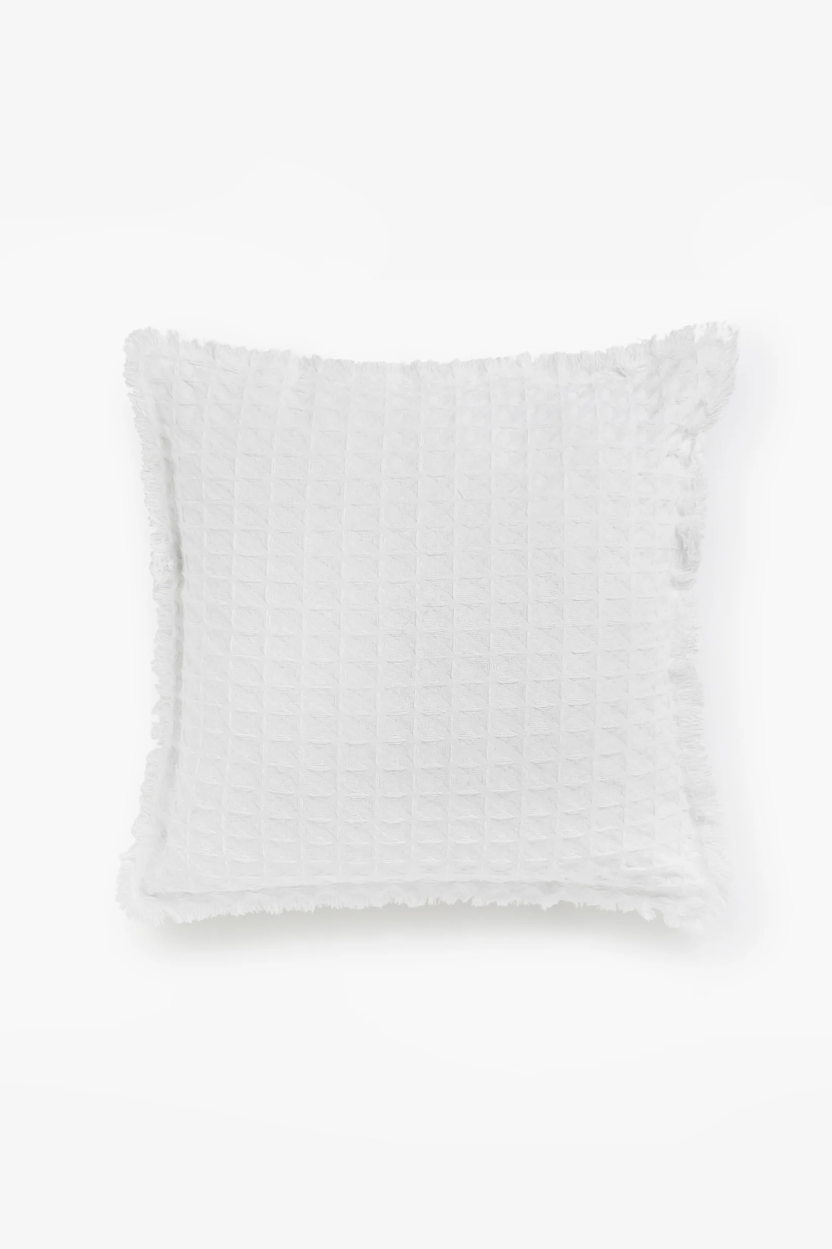 Funda de cojín nido de abeja blanco Panal - Image 13