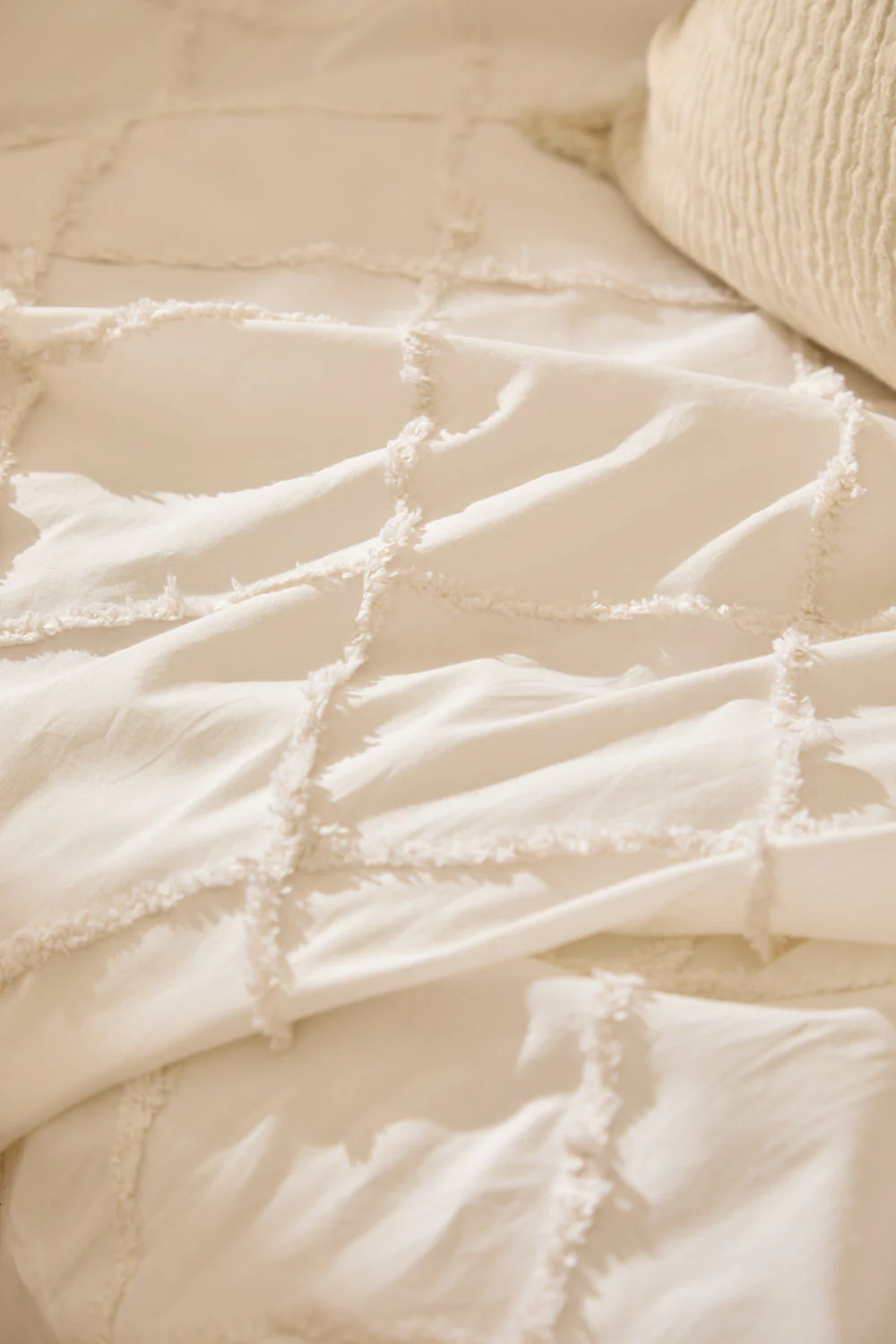 Funda de sofá con tufting blanco Royal - Image 2