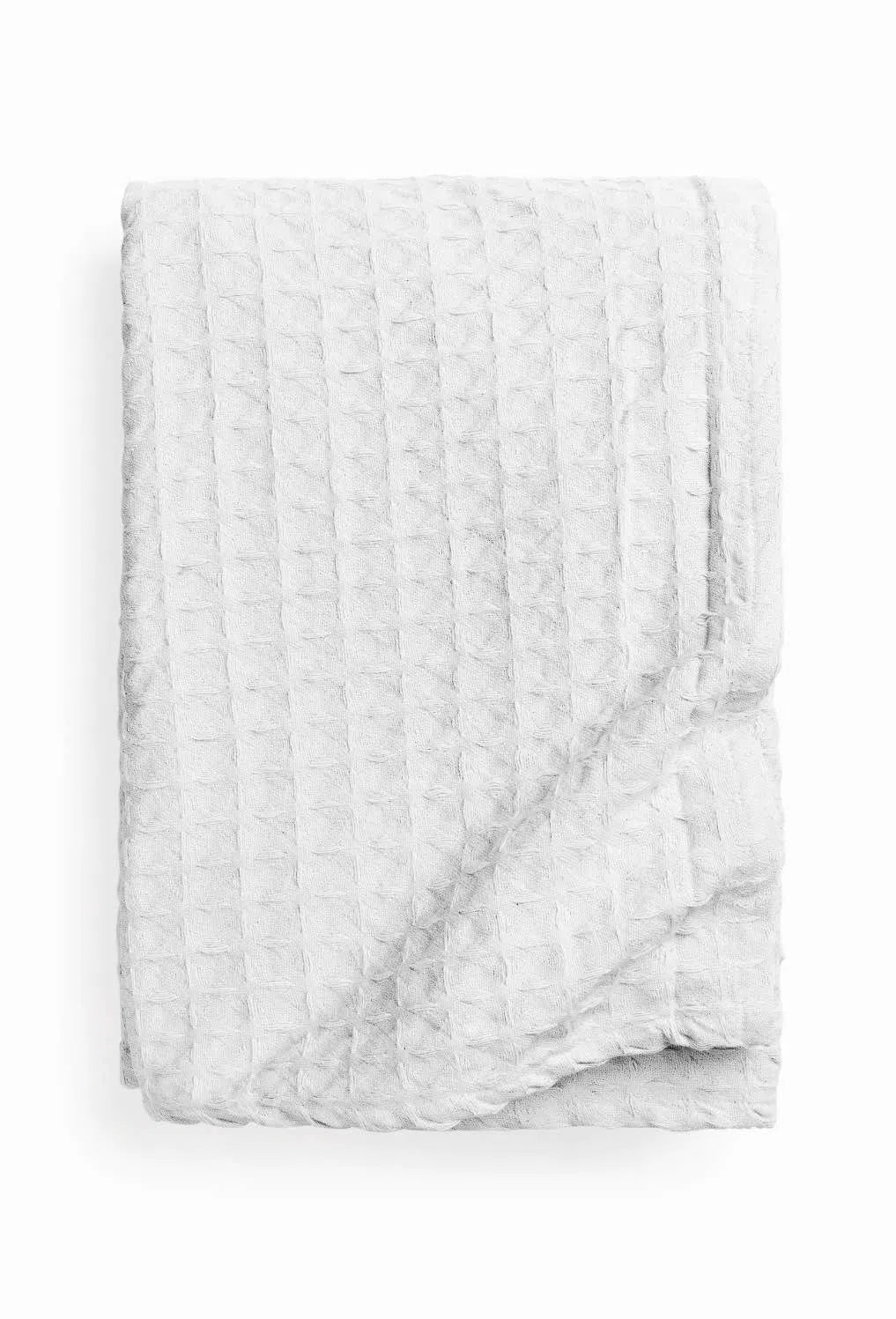 Funda de sofá de algodón nido de abeja blanco Panal - Image 3
