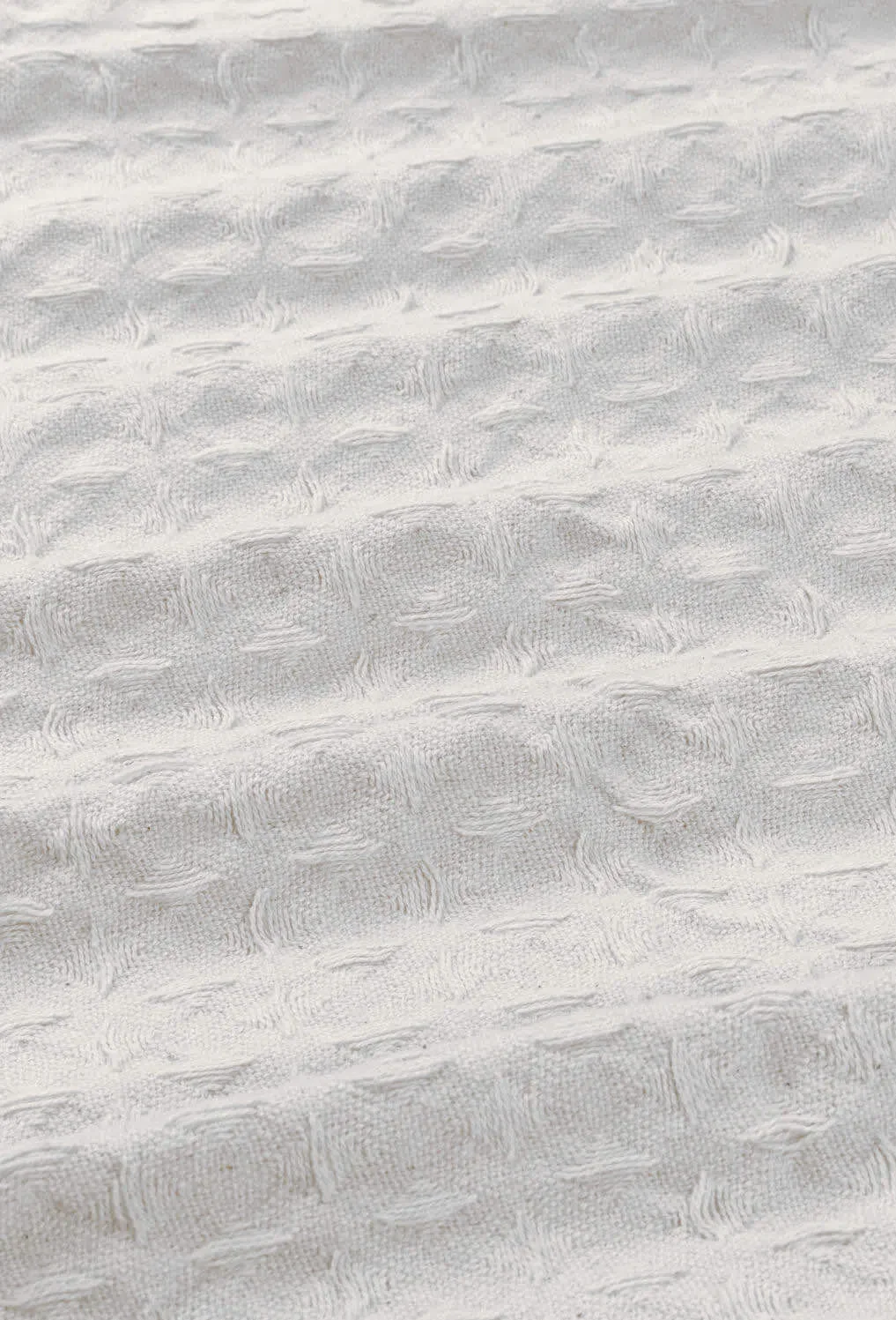 Funda de sofá de algodón nido de abeja blanco Panal - Image 4