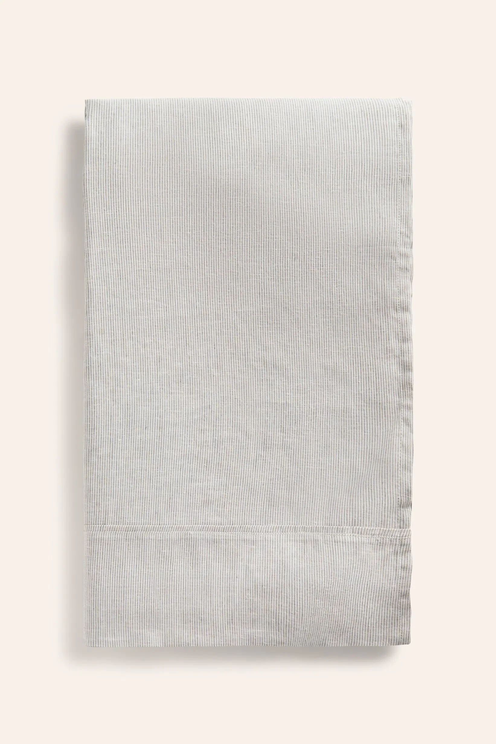 Funda nórdica de cuna + funda de almohada de lino y bambú gris Belali - Image 3