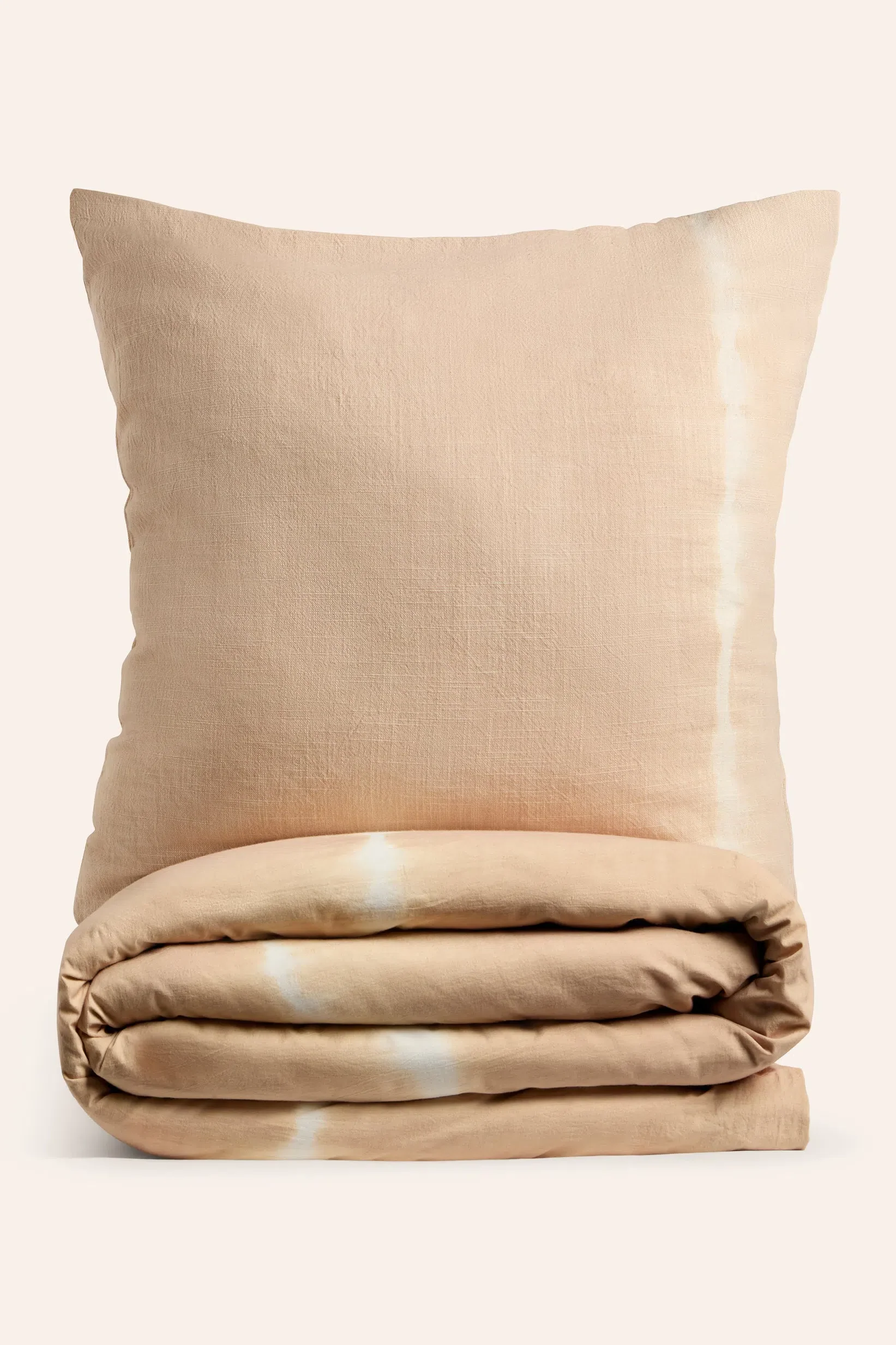 Funda nórdica + funda de almohada tie dye beige Mare - Image 2