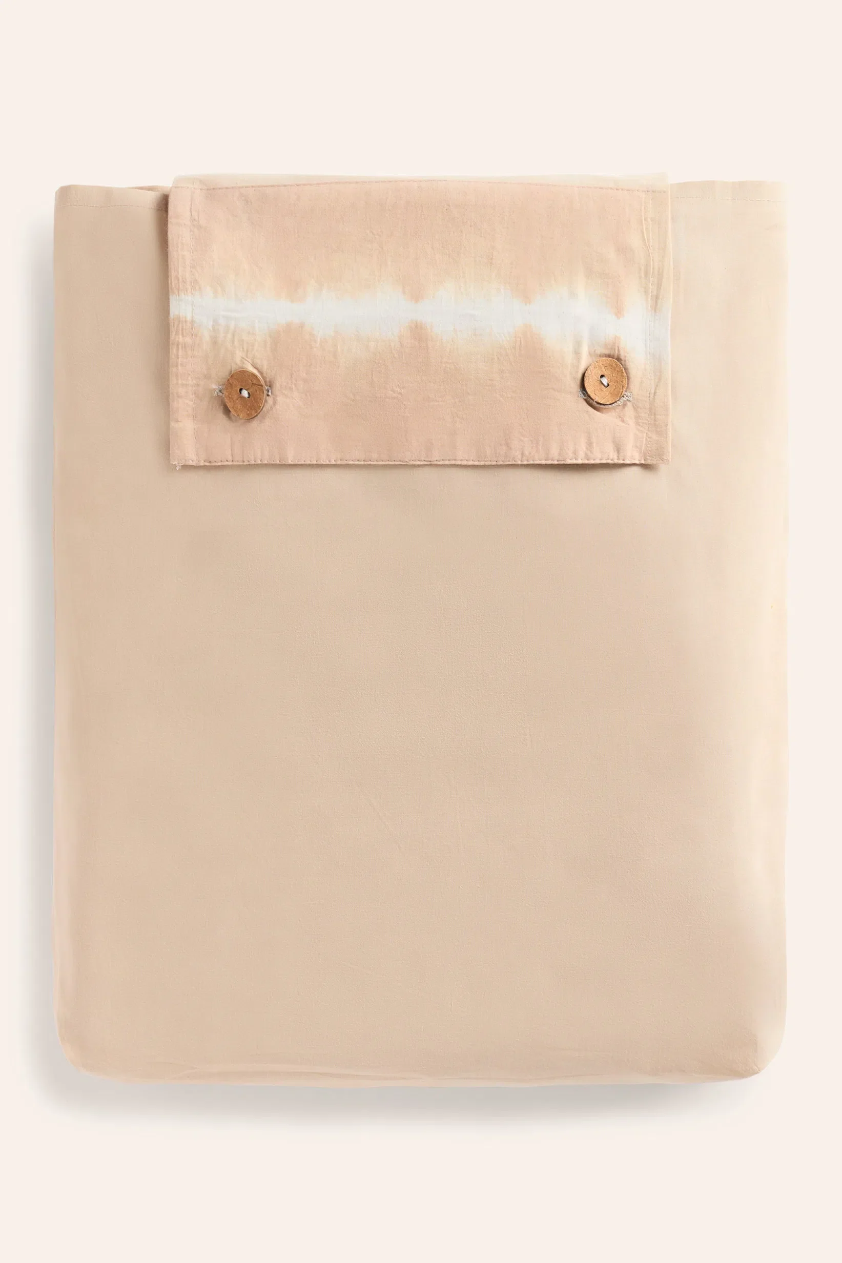 Funda nórdica + funda de almohada tie dye beige Mare - Image 9