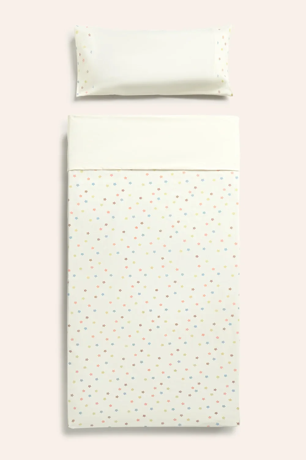 Funda nórdica intantil + juego de almohada con estrampado de estrellas Star - Image 2