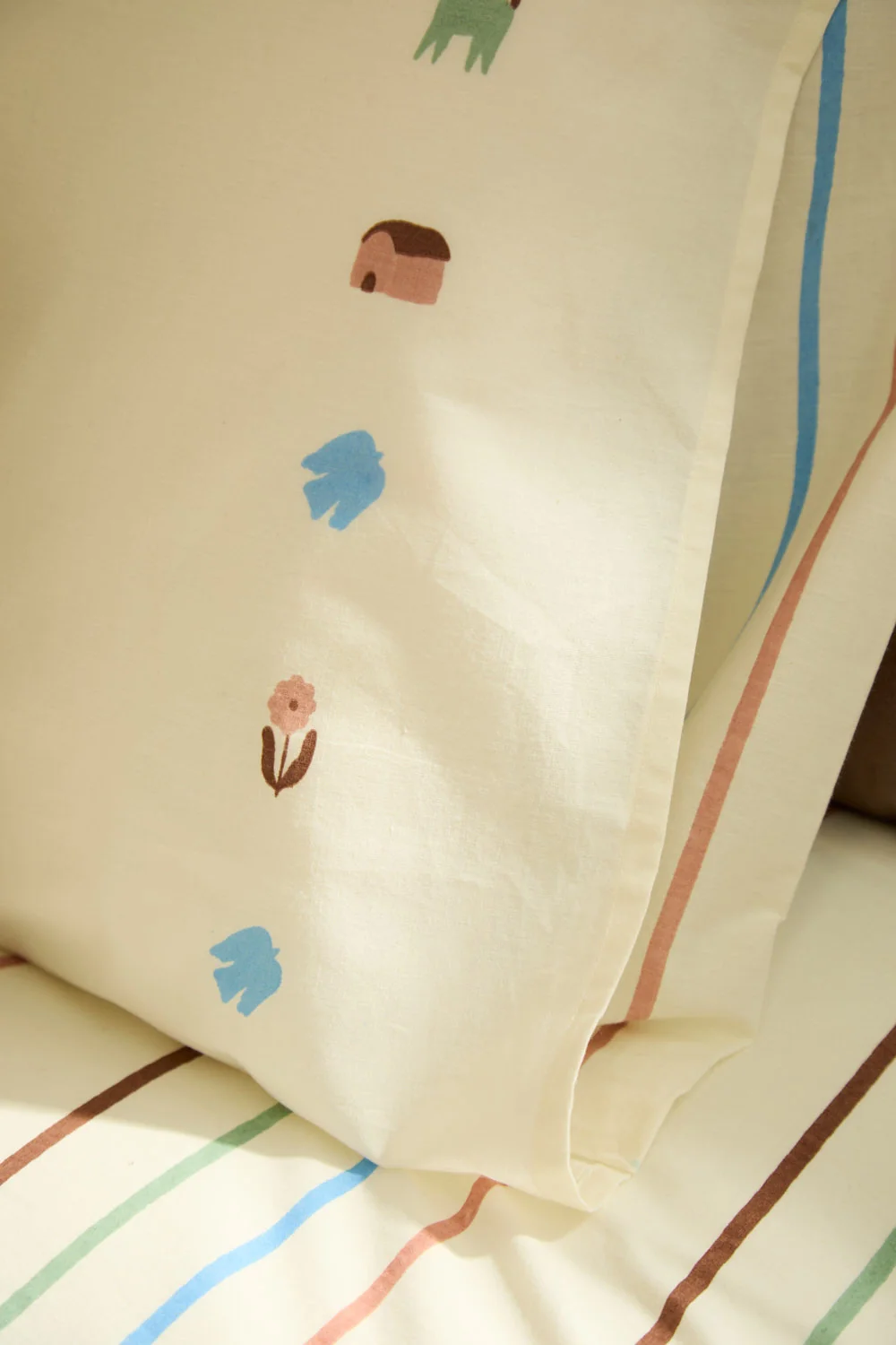 Funda nórdica + juego de almohada con print multicolor Camp - Image 7