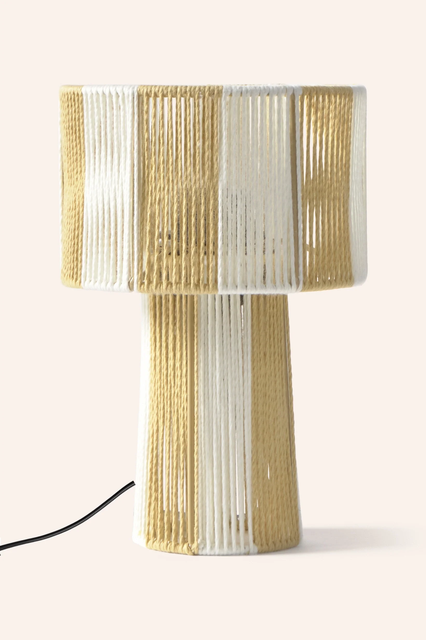Lámpara de mesa beige Far - Image 7