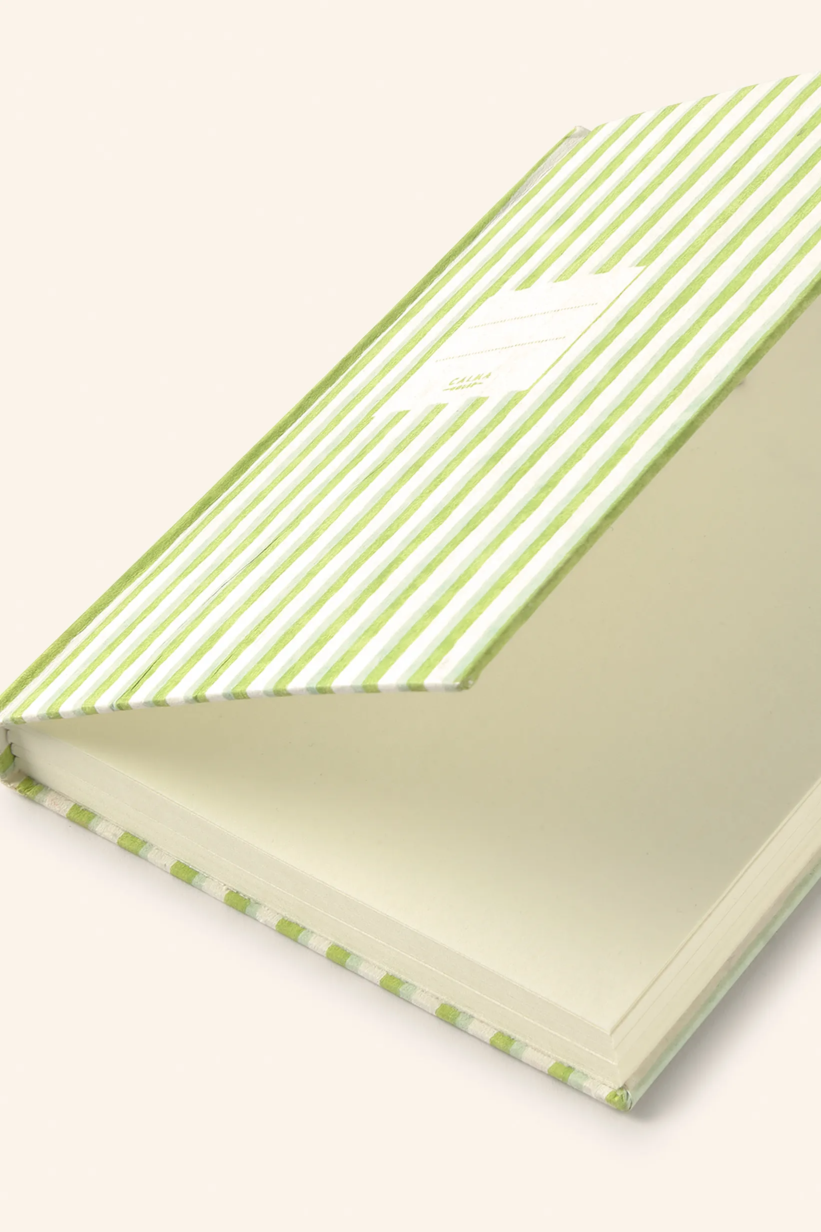 Libreta artesanal verde Mercé - Image 7