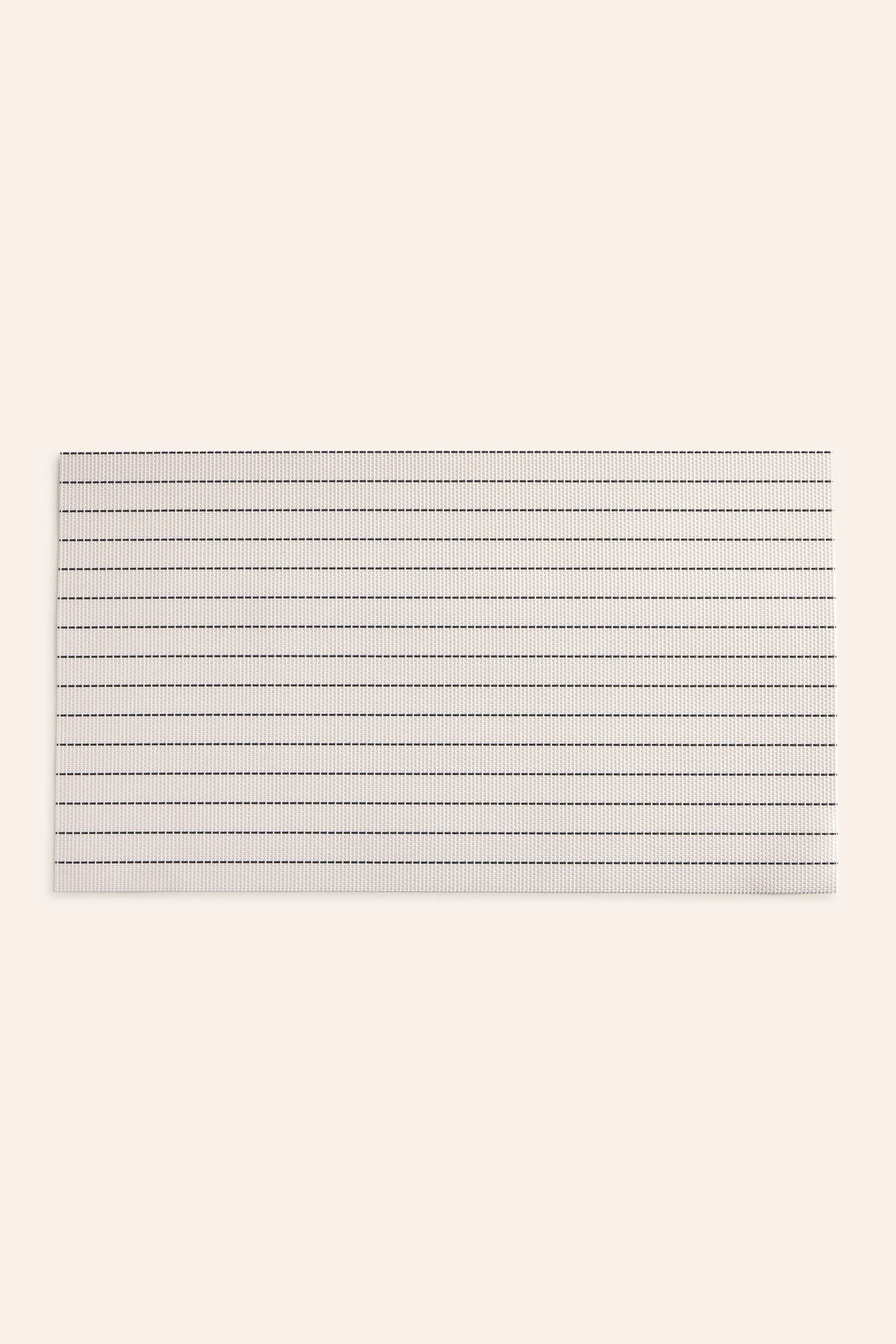 Mantel individual antimanchas trenzado a rayas Pla - Image 3