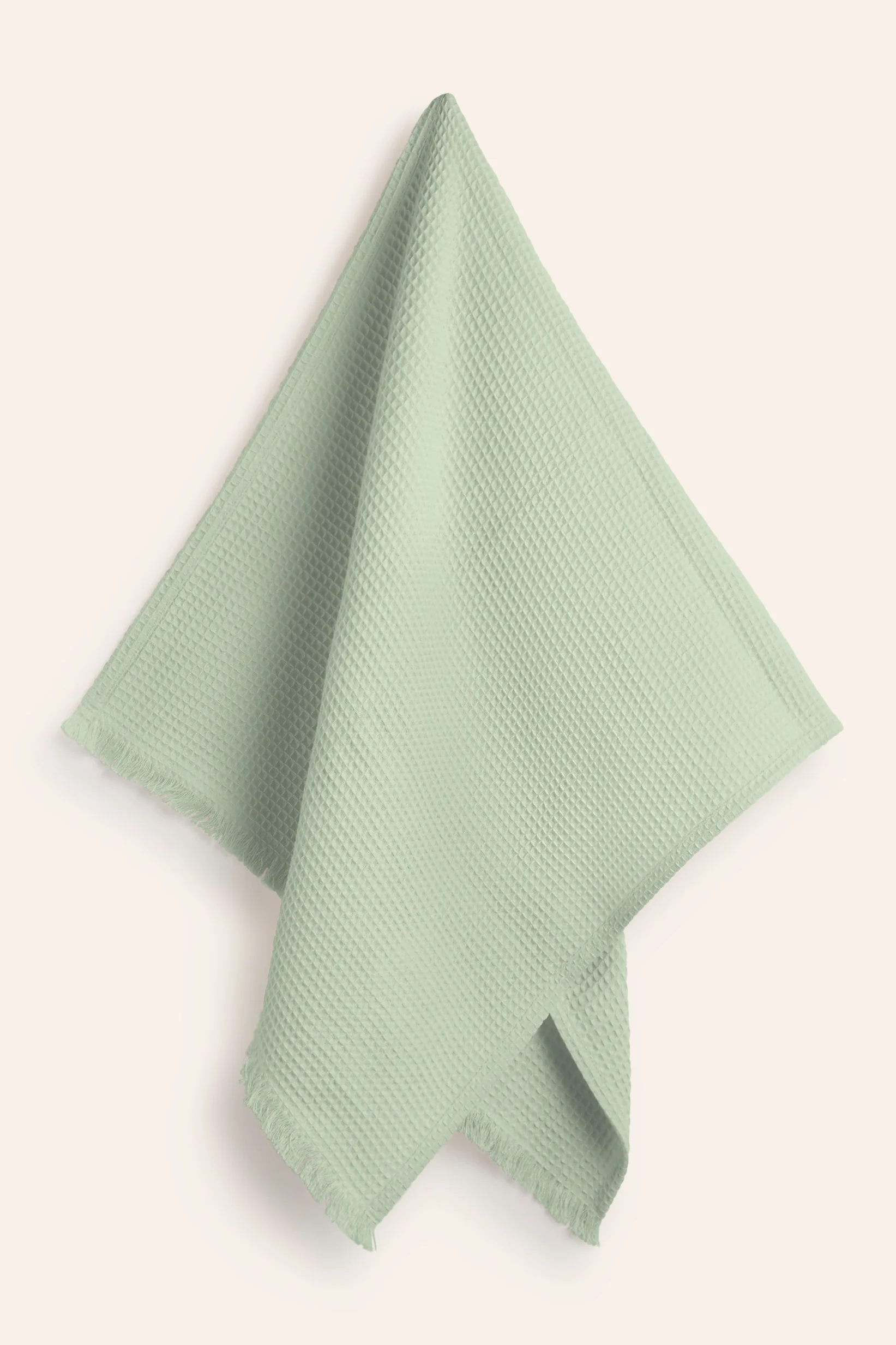 Pack de 4 toallas de lavabo verde Marte - Image 2