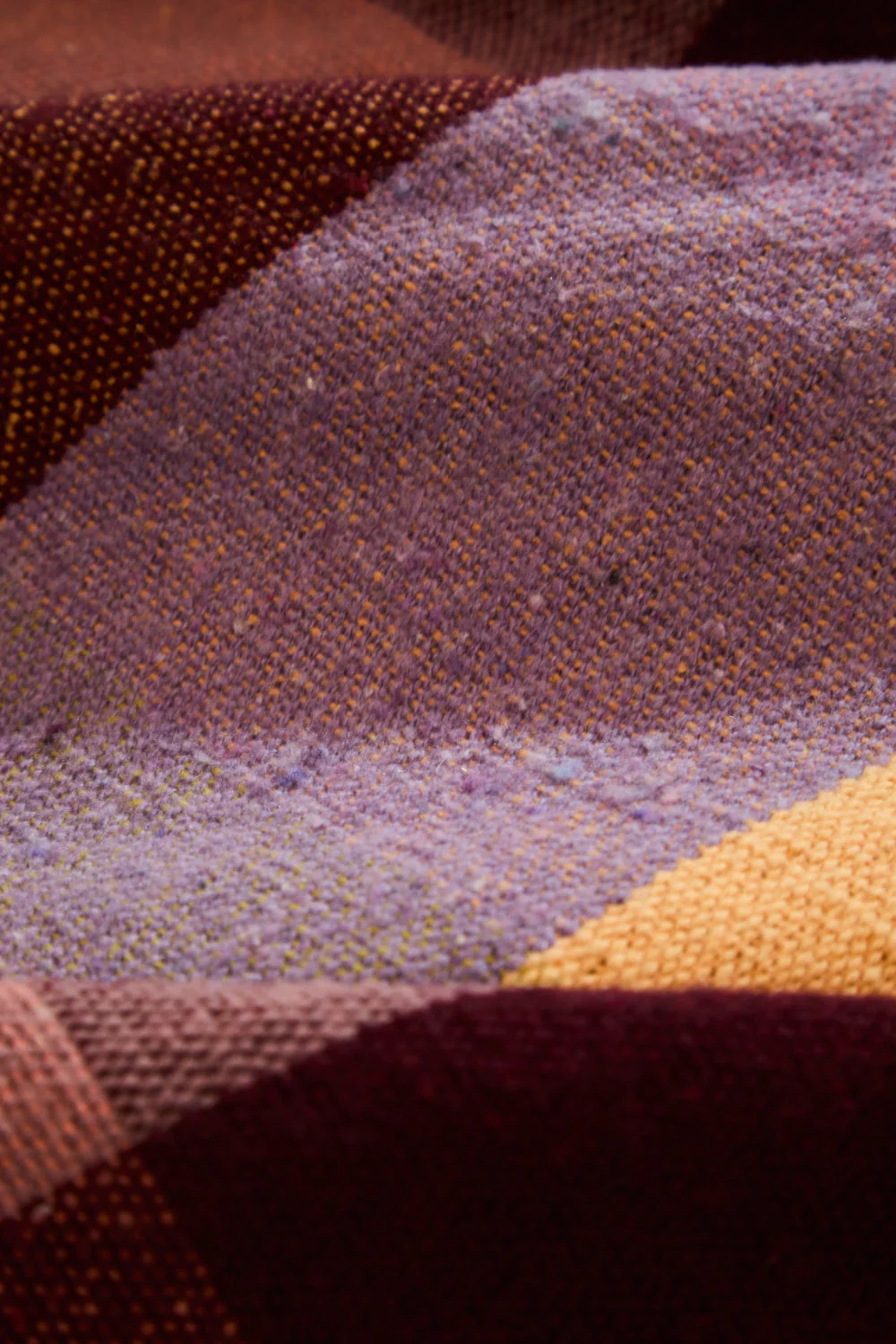 Plaid de algodón con flecos Croma - Image 4