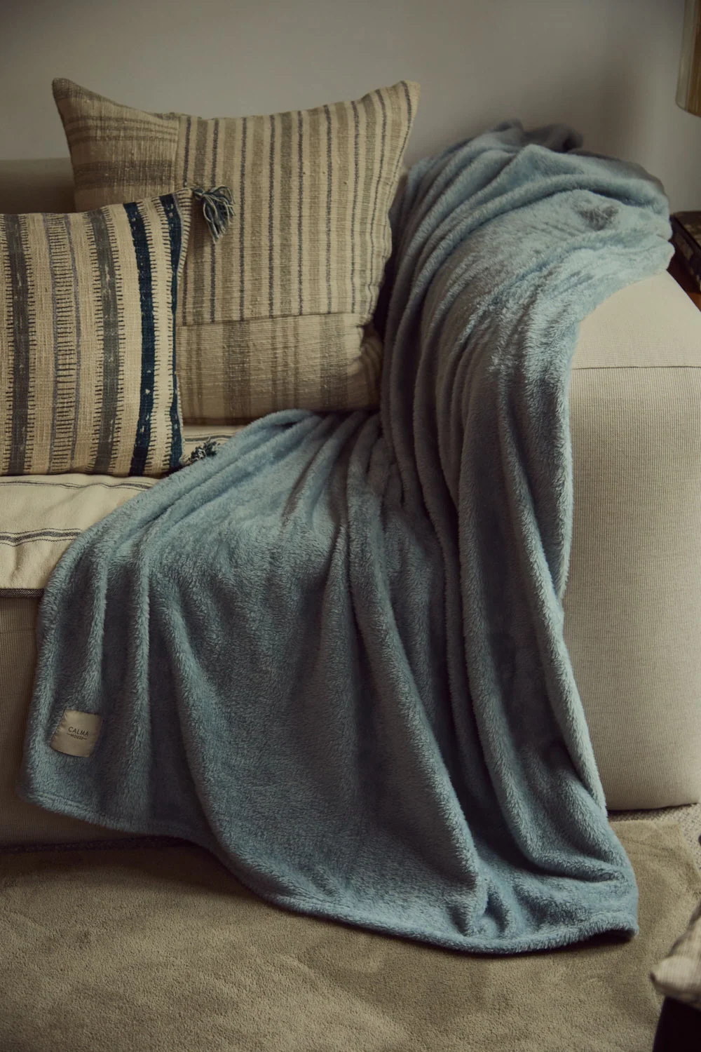 Plaid de pelito suave en azul Pooh - Image 3