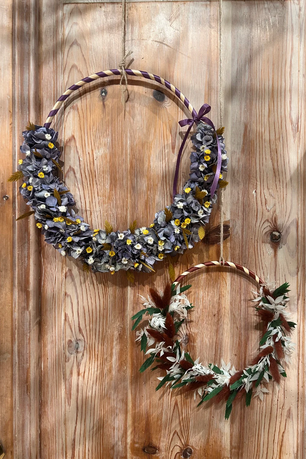 Taller de Corona de flores silvestres secas (14 de mayo)