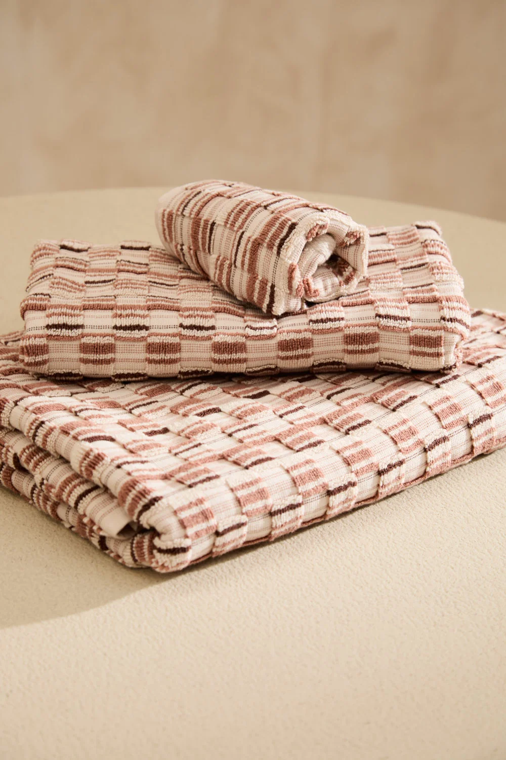 Toalla de baño de de gramaje 560 g/m² algodón de rizo jacquard Mercurio - Image 3