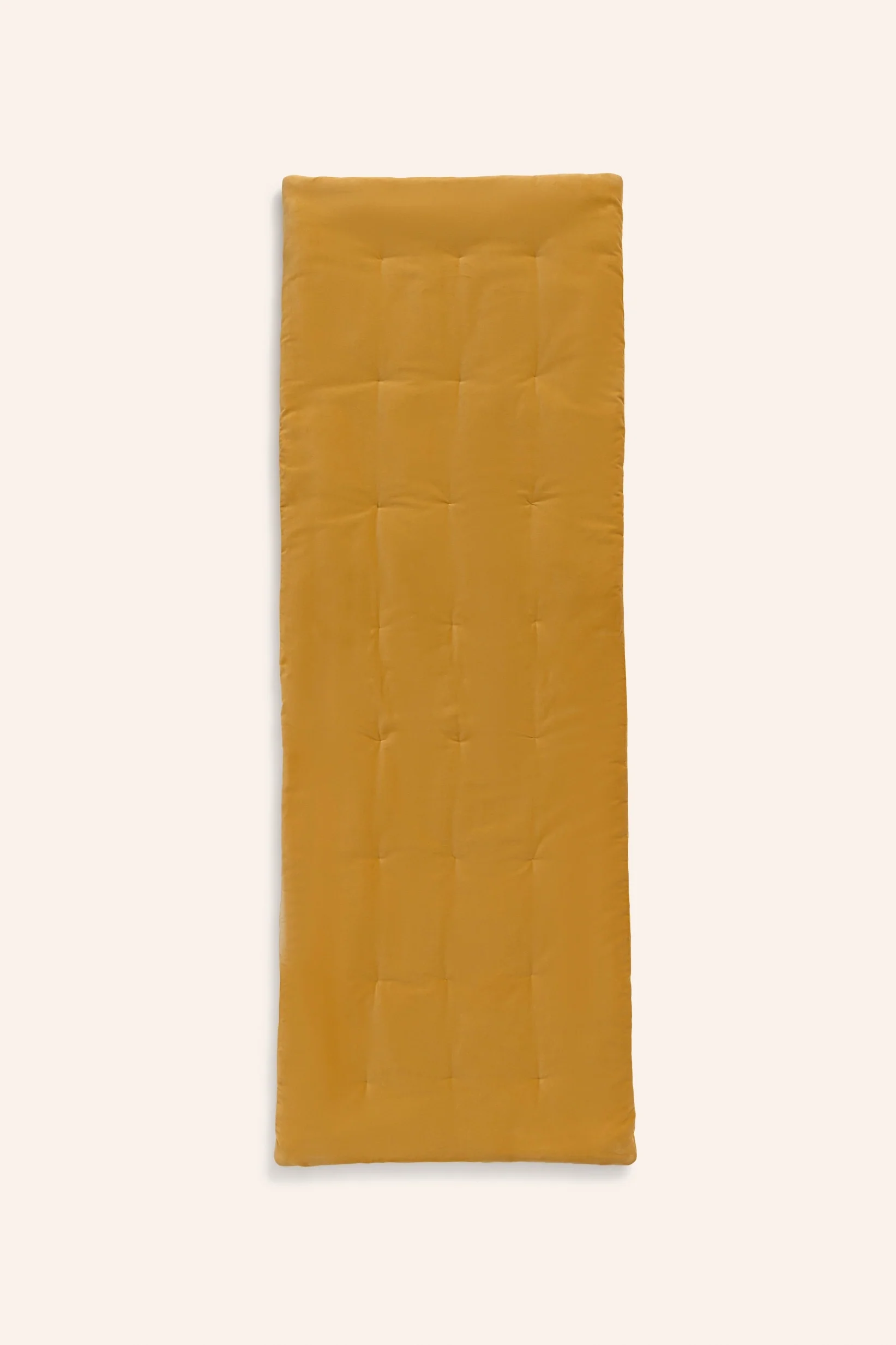 Topper acolchado de terciopelo mostaza Velour - Image 9