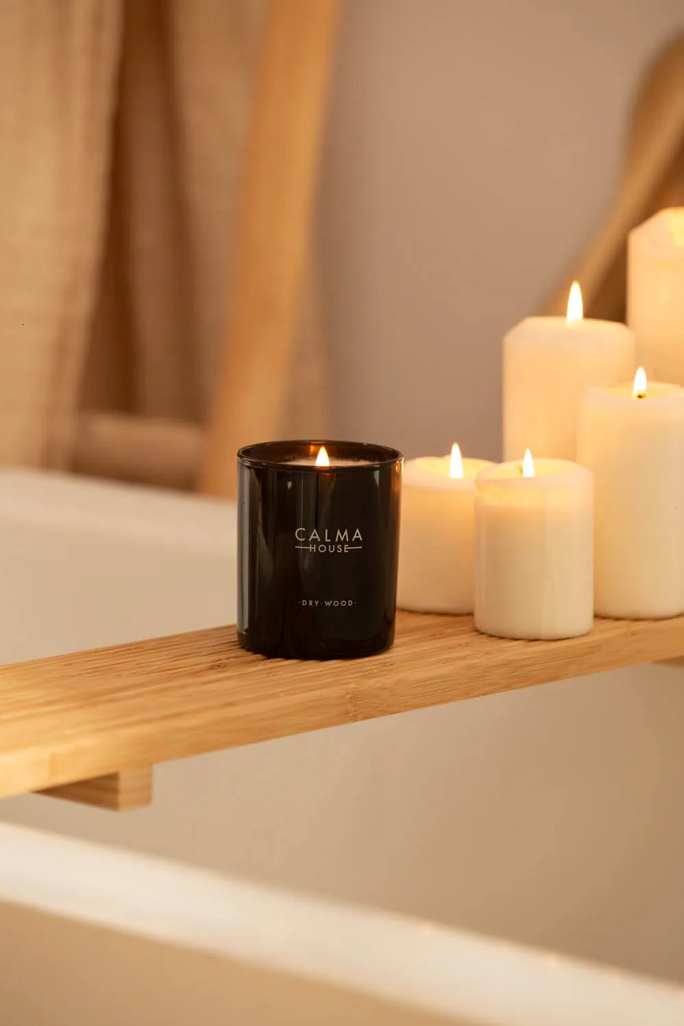 Vela con fragancia Luna Dry wood - Image 4